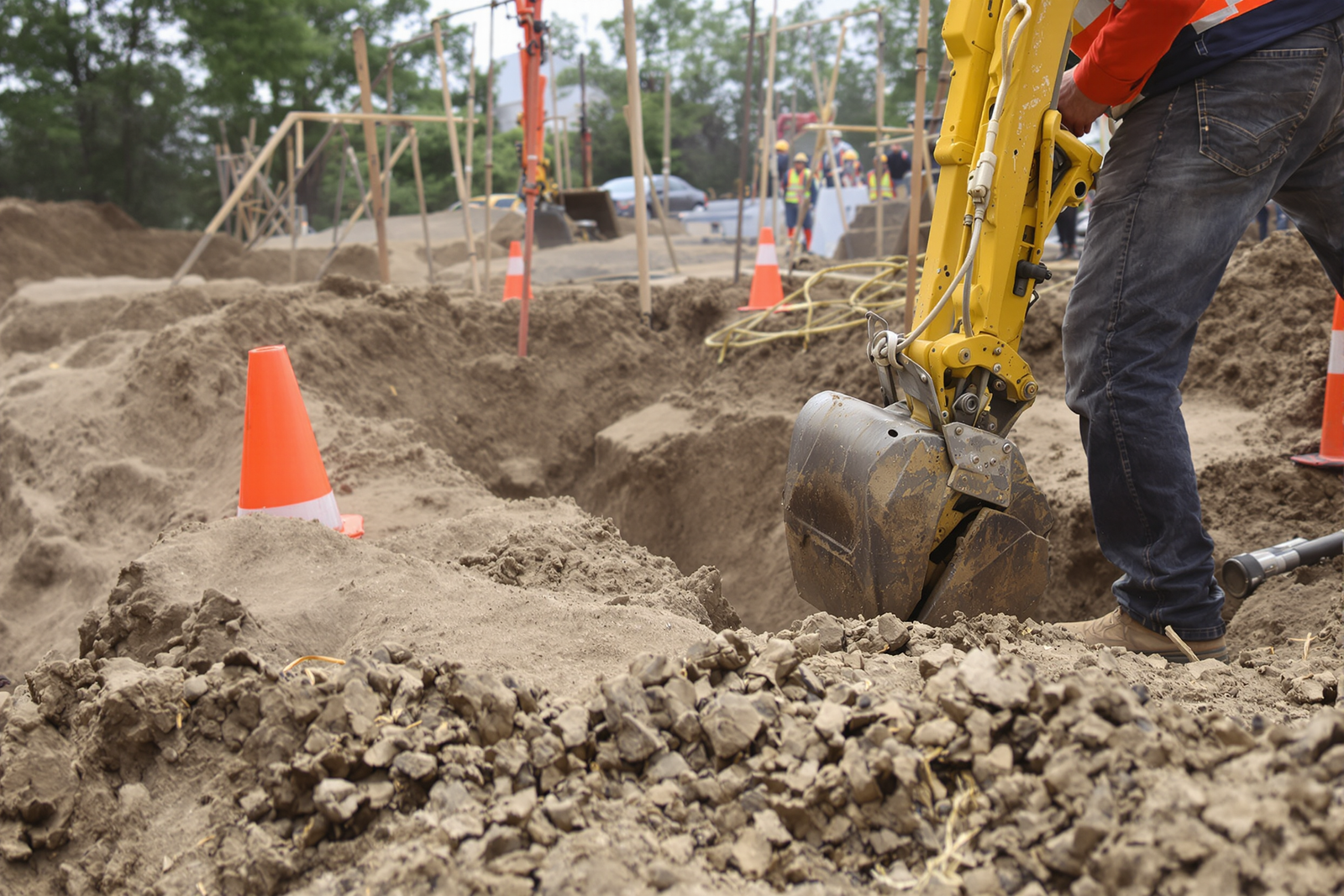 Expert excavation services including site prep, grading, and drainage. Matthew Frain Builders delivers quality earthwork for residential and commercial projects