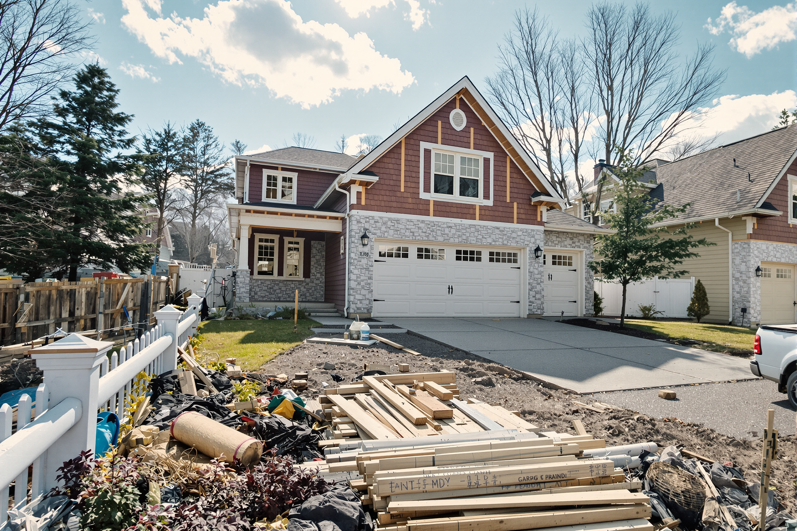 Expert garage addition services in West Michigan. Custom-built garages for storage, vehicles & workshops. Contact Matthew Frain Builders today.