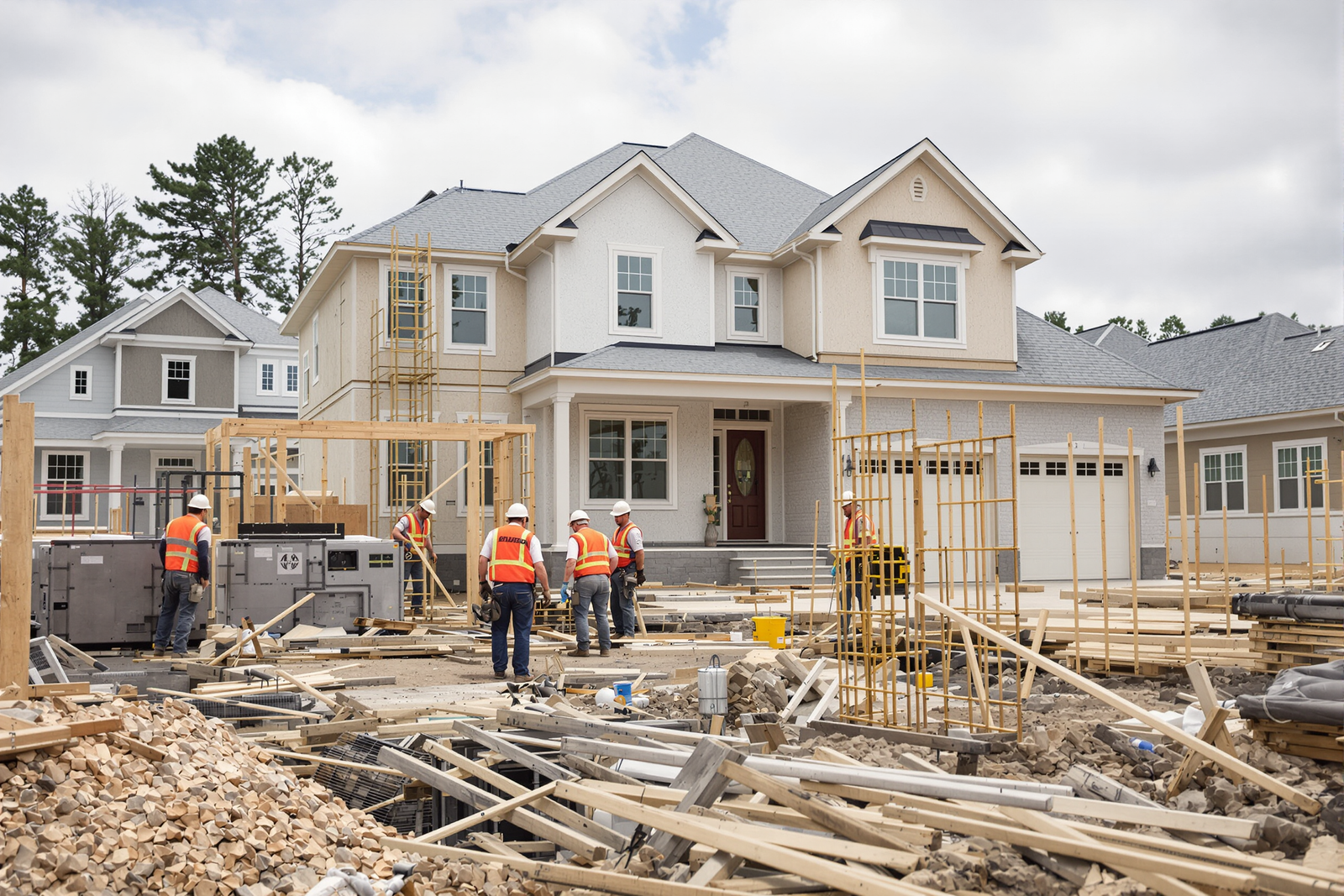Learn the phases of single-family home construction from foundation to finish. Discover timelines and what to expect. Contact us today!